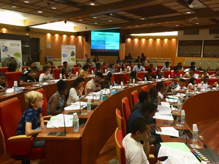 1ère assemblée plénière de l'ATJEG dans l'hémicycle de la CTG